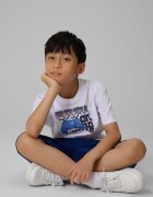 4F T-shirt regular cu imprimeu pentru băieți - 158