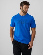 4F T-shirt regular cu imprimeu pentru bărbați - M
