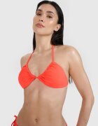 4F Top de bikini pentru femei - roșu S