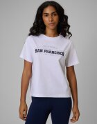 4F Tricou boxy cu imprimeu pentru femei - XS
