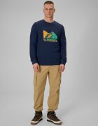 4F Tricou cu mânecă lungă cu imprimeu pentru bărbați - S
