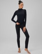 4F Tricou cu mânecă lungă de yoga slim cu uscare rapidă pentru femei - XL