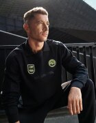 4F Tricou cu mânecă lungă polo pentru bărbați x Robert Lewandowski - L