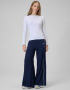 4F Tricou cu mânecă lungă slim din tricot striat pentru femei - XS