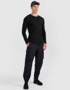 4F Tricou cu mânecă lungă slim unicolor pentru bărbați - M