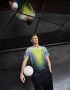 4F Tricou cu uscare rapidă cu imprimeu pentru bărbați x Robert Lewandowski - M