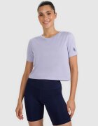 4F Tricou de antrenament crop-top cu uscare rapidă pentru femei - XL