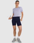 4F Tricou de antrenament crop-top cu uscare rapidă pentru femei - XL