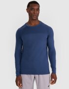 4F Tricou de antrenament cu mânecă lungă fără cusături pentru bărbați - S/M