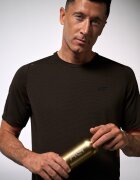 4F Tricou de antrenament cu uscare rapidă pentru bărbați | Robert Lewandowski - maro L