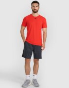 4F Tricou de antrenament cu uscare rapidă pentru bărbați - roșu XXL