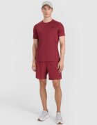 4F Tricou de antrenament cu uscare rapidă pentru bărbați - roșu XXL