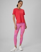 4F Tricou de antrenament loose cu uscare rapidă damă - coral XS