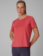 4F Tricou de antrenament loose cu uscare rapidă pentru femei - coral M