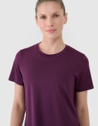 4F Tricou de antrenament oversize cu uscare rapidă pentru femei - XS
