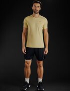4F Tricou de antrenament regular cu uscare rapidă pentru bărbați - maro M
