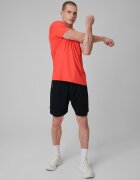 4F Tricou de antrenament regular cu uscare rapidă pentru bărbați - roșu S