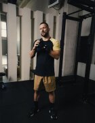 4F Tricou de antrenament regular cu uscare rapidă pentru bărbați - M