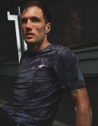 4F Tricou de antrenament regular cu uscare rapidă pentru bărbați - S