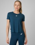4F Tricou de antrenament regular cu uscare rapidă pentru femei - XS