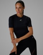 4F Tricou de antrenament slim cu uscare rapidă pentru femei - XS