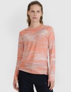 4F Tricou de ciclism cu mânecă lungă pentru femei - S