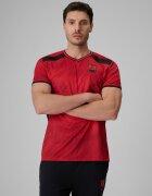 4F Tricou de fotbal regular cu uscare rapidă pentru bărbați - roșu L