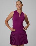 4F Tricou fără mâneci pentru tenis cu uscare rapidă pentru femei - burgundy XL