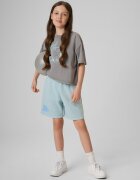 4F Tricou loose crop top cu imprimeu pentru fete - 146/152 (10-12 ani)