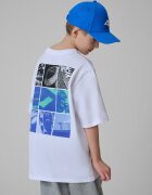 4F Tricou loose cu imprimeu băieți - 122/128 (6-8 ani)