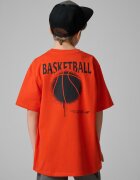 4F Tricou loose cu imprimeu băieți - 134/140 (8-10 ani)