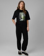 4F Tricou loose cu imprimeu damă - L