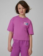 4F Tricou loose cu imprimeu fete - 146/152 (10-12 ani)