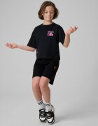 4F Tricou loose cu imprimeu fete - 122/128 (6-8 ani)