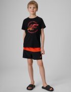 4F Tricou loose cu imprimeu pentru băieți - 122