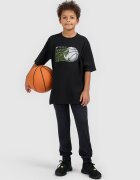 4F Tricou loose cu imprimeu pentru băieți - 122/128 (6-8 ani)
