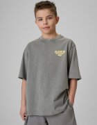 4F Tricou loose cu imprimeu pentru băieți - 122/128 (6-8 ani)