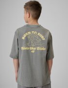 4F Tricou loose cu imprimeu pentru băieți - 122/128 (6-8 ani)