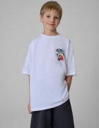 4F Tricou loose cu imprimeu pentru băieți - 122/128 (6-8 ani)