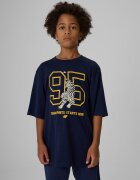4F Tricou loose cu imprimeu pentru băieți - 122/128 (6-8 ani)