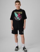 4F Tricou loose cu imprimeu pentru băieți - 122/128 (6-8 ani)