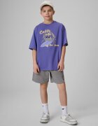 4F Tricou loose cu imprimeu pentru băieți - 146/152 (10-12 ani)