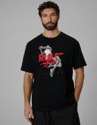4F Tricou loose cu imprimeu pentru bărbați - M