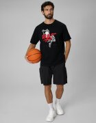 4F Tricou loose cu imprimeu pentru bărbați - M