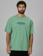 4F Tricou loose cu imprimeu pentru bărbați - mentă M
