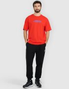 4F Tricou loose cu imprimeu pentru bărbați - roșu XL