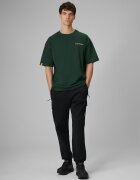 4F Tricou loose cu imprimeu pentru bărbați - S