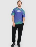 4F Tricou loose cu imprimeu pentru bărbați - L