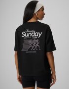 4F Tricou loose cu imprimeu pentru femei - XS