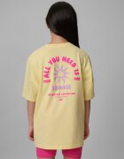 4F Tricou loose cu imprimeu pentru fete - 122